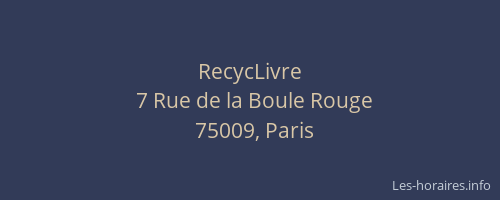 RecycLivre