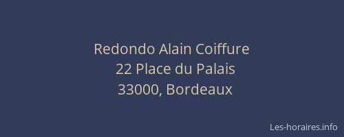 Redondo Alain Coiffure