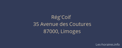 Rég'Coif