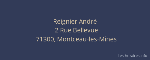 Reignier André