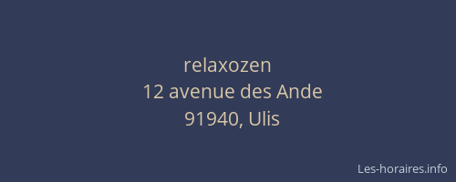 relaxozen