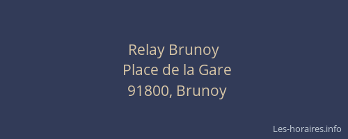 Relay Brunoy