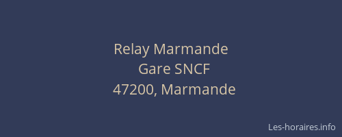 Relay Marmande