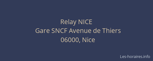 Relay NICE