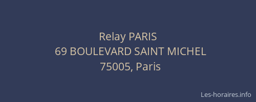 Relay PARIS