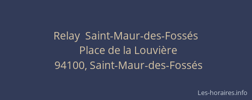 Relay  Saint-Maur-des-Fossés