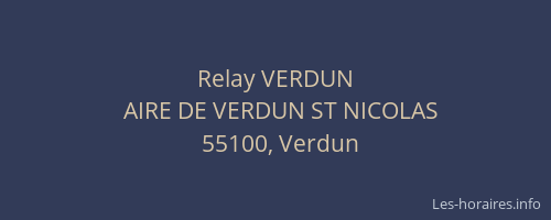 Relay VERDUN