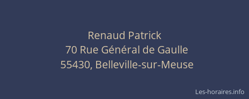 Renaud Patrick