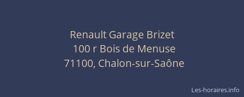 Renault Garage Brizet