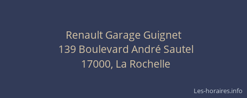 Renault Garage Guignet