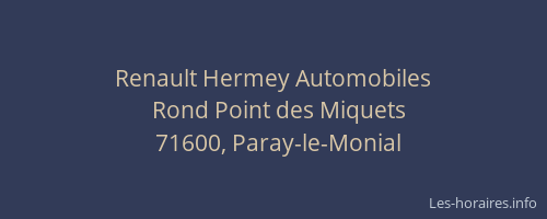 Renault Hermey Automobiles