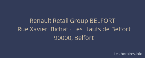 Renault Retail Group BELFORT