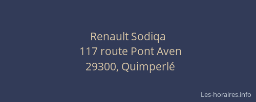 Renault Sodiqa
