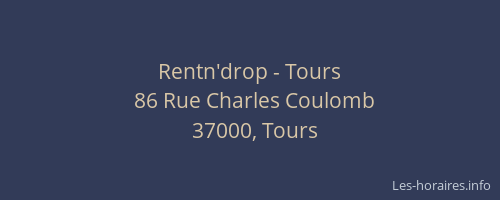 Rentn'drop - Tours