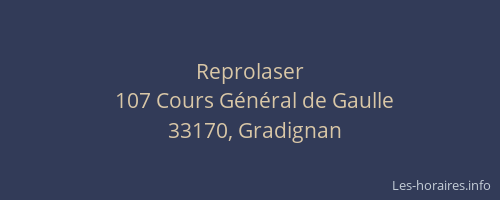 Reprolaser