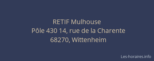 RETIF Mulhouse