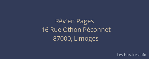 Rêv'en Pages