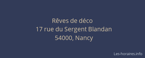 Rêves de déco