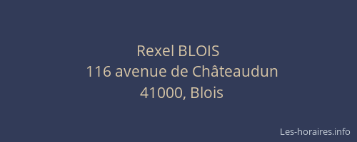 Rexel BLOIS