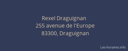 Rexel Draguignan