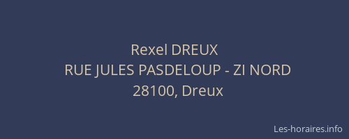 Rexel DREUX