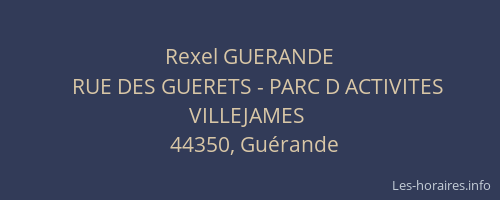 Rexel GUERANDE