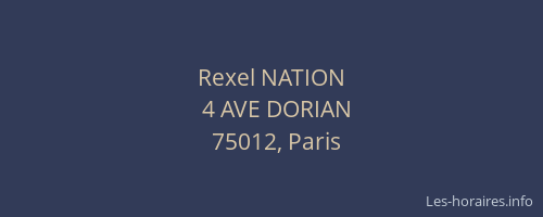 Rexel NATION