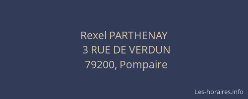Rexel PARTHENAY