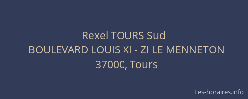 Rexel TOURS Sud