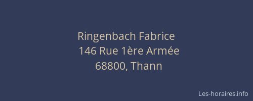 Ringenbach Fabrice