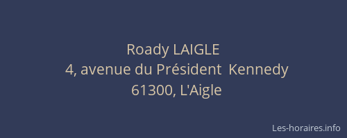 Roady LAIGLE