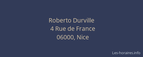 Roberto Durville