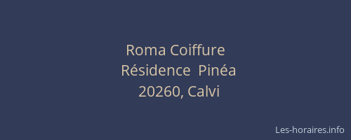 Roma Coiffure