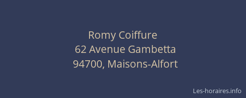 Romy Coiffure