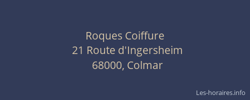 Roques Coiffure