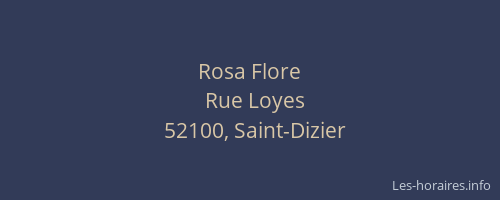 Rosa Flore