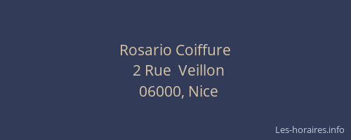 Rosario Coiffure