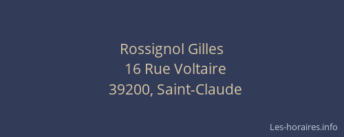 Rossignol Gilles