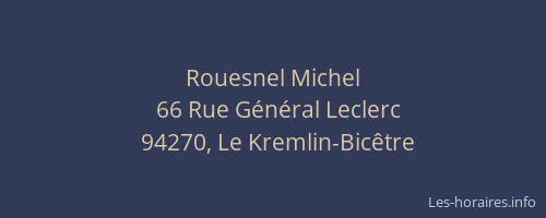 Rouesnel Michel