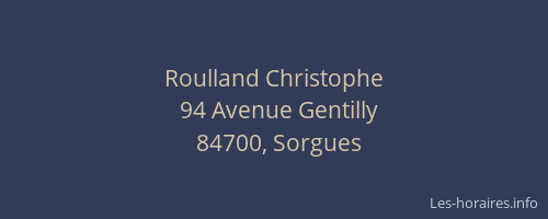 Roulland Christophe