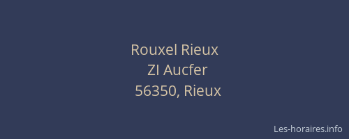 Rouxel Rieux