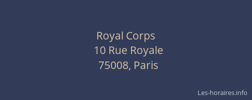 Royal Corps