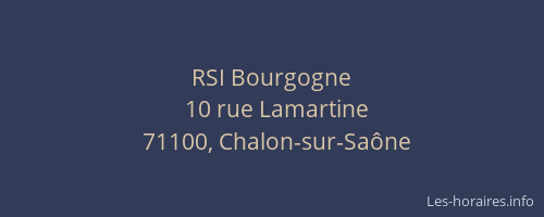 RSI Bourgogne