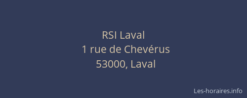 RSI Laval