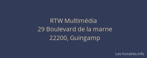 RTW Multimédia