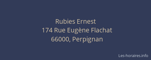 Rubies Ernest