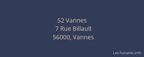 S2 Vannes