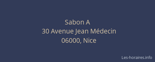 Sabon A