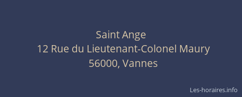 Saint Ange