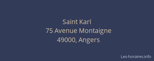 Saint Karl